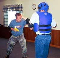 James doing a contact draw